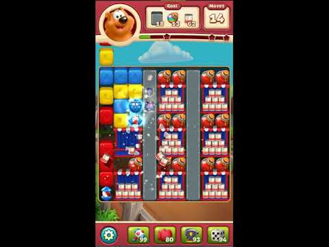 Toon Blast Level 3543 - NO BOOSTERS 🐻🐺🐱 | SKILLGAMING ✔️