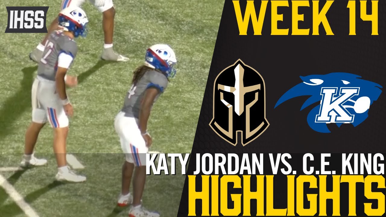 C-E King Dominates Katy Jordan 52-0 in High School Football Showdown