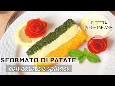 Sformato di patate tricolore | Facile, veloce e scenografico! Perfetto per Pasqua o come antipasto 😋