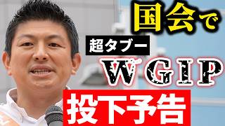 【神谷宗幣】TVも他の政党も絶対に触れないWGIP国会で言うわ 参政党街頭演説【過去動画】