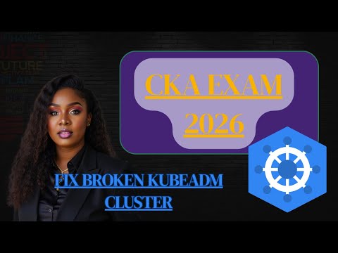 CKA exam2026 | Fix Broken kubeadm Cluster After Migration (External etcd Recovery)#kubernetes#cka