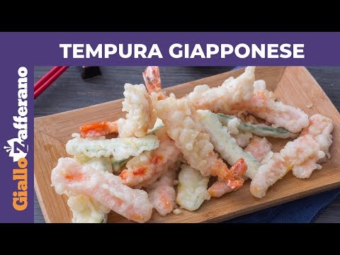 JAPANESE TEMPURA - SHRIMP AND VEGETABLES