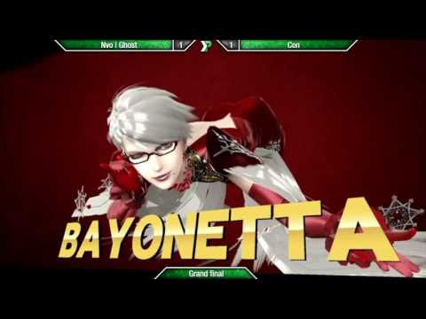 EVAC 15/9/16 - Ghost (Bayonetta) vs Con (Falco) - Grand Finals - Smash 4