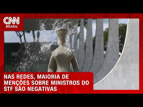 Maioria das menções sobre ministros do STF nas redes são negativas; veja no Vox Radar | HORA H