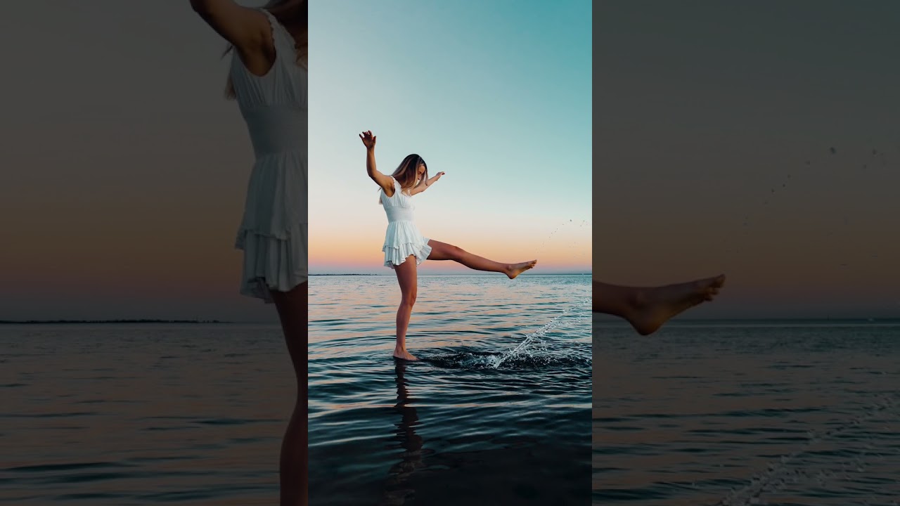 WALK ON WATER PHOTO IDEA! 🌊📸 #shorts #photography #creative