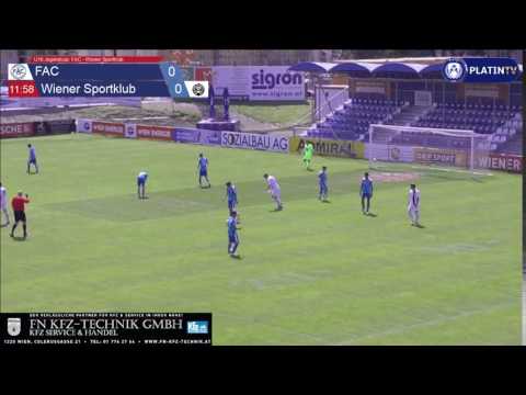 U16 Jugendcup: FAC - Wiener Sportklub  - Highlight  (1. Halbzeit / 12:00) am 26.05.2016 14:41
