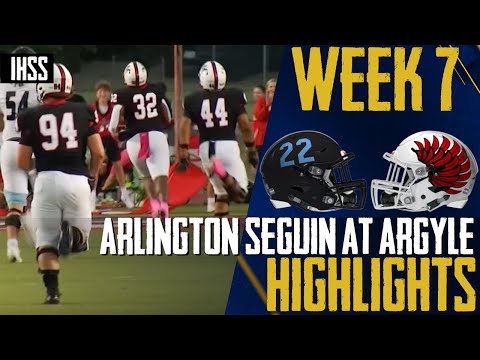 Thrilling Match Highlights: Argyle vs. Arlington Seguin | High School Football Showdown