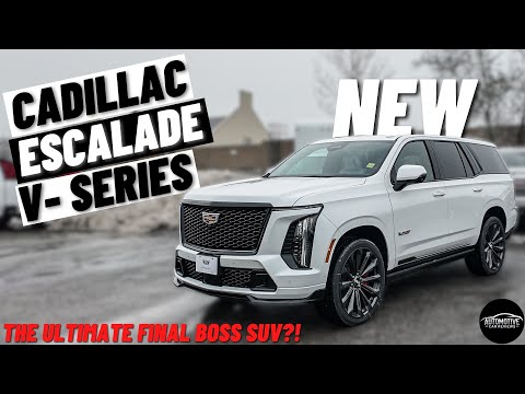 ALL-NEW 2025 CADILLAC ESCALADE V! | *Full Walkaround Review* | The Ultimate Final Boss SUV?!