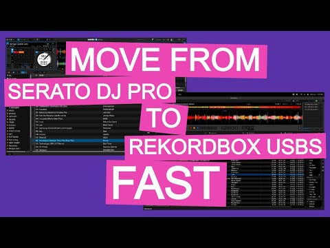 Serato DJ To RekordBox USB Sticks FASTEST WAY! - DJ Conversion Utility