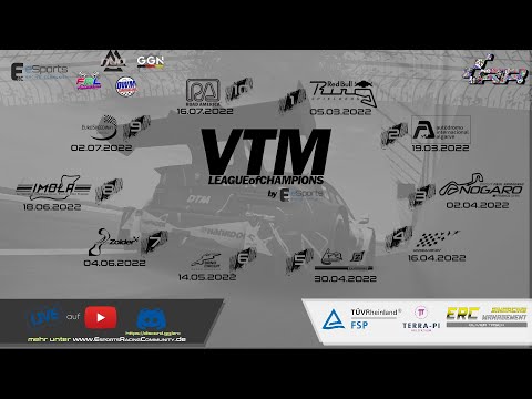 Virtuelle Tourenwagen Meisterschaft (VTM) League of Champions Rennen 2 @Portimao
