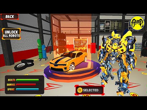 Grand Bumblebee Transformers 3D Attack #Part2 - Android Gameplay