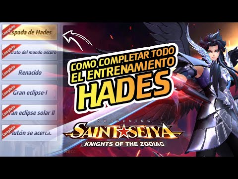 HOW TO COMPLETE HADES' TRAINING ROOM - SAINT SEIYA AWAKENING