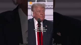 Some key moments from Trump's RNC speech #shorts