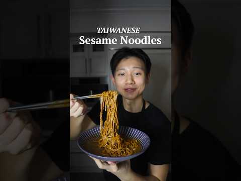 How to make sesame noodles… in 30 seconds | Chef Jorge: Taiwanese Vegan Cuisine