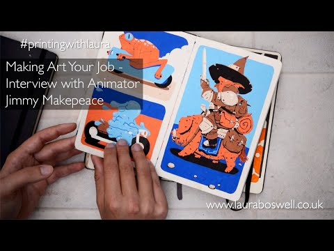 Making art your job - Interview with animator Jimmy Makepeace