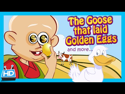 Short Stories Collection (Goose That Laid Golden Egg, Three Little Pigs, The Dove and The Ant)