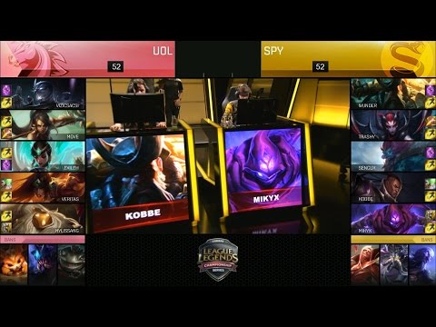 UOL vs SPY Game 4 Highlights - 2016 EULCS REGIONAL QUALIFIERS DAY 3