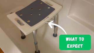 Dr. Aid Shower Chair | No Tool Easy Assembly