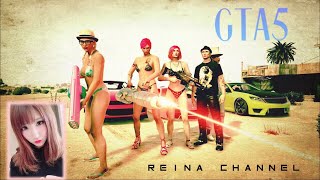[GTA5] 参加型　初めてゴルフやってみた結果！？その後はみんなでレース🚗