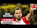 Record Breaker Harry Kane - 15 Goals In Just 10 Games!