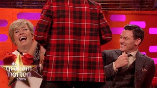 Lenny Kravitz Strips For Emma Thompson - The Graham Norton Show