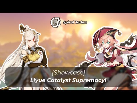 [Showcase] NINGGUANG x YANFEI - Liyue Catalyst Supremacy! - Genshin Impact 2.3 Spiral Abyss