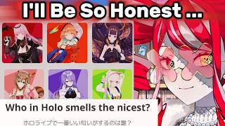 Ollie Answering a Question. Who in Holo Smells the Nicest?