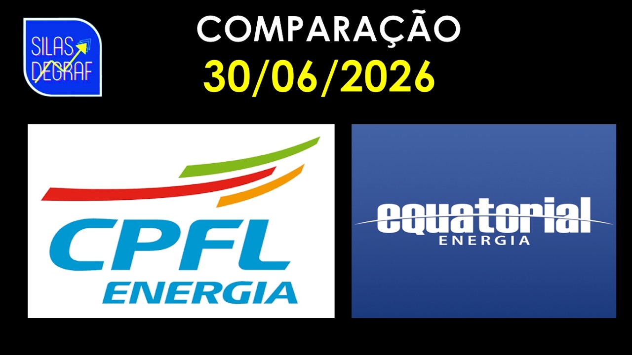 CPFE3 - CPFL ENERGIA S/A. EQTL3 - EQUATORIAL ENERGIA S/A. ANÁLISE COMPARATIVA. PROF. SILAS DEGRAF