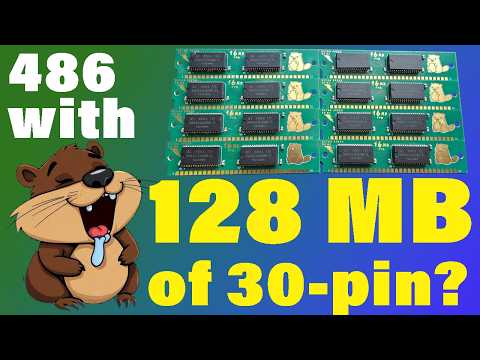 128MB of 30-pin RAM on a 486!?