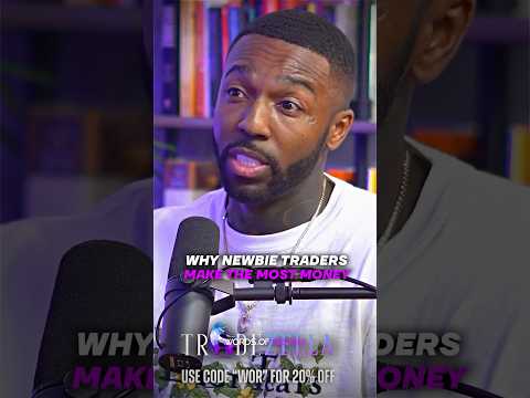 Why New Traders Make The Most Money | Cue Banks #trading #forex #daytrading #money #stocks #podcast