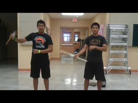 2010 Bluecoats visual (nunchuck )