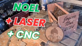 Déco de Noel Personnalisée avec la CNC 3018.
