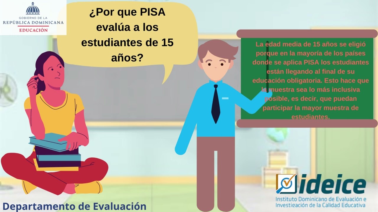 Por qué PISA evalúa los estudiantes de 15 años