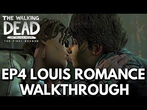 The Walking Dead:Season 4: "The Final Season" Episode 4 "Take Us Back" Louis Romance Walkthrough