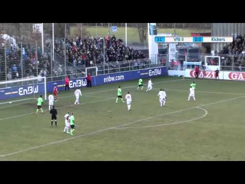 3. Liga, 24. Spieltag: VfB Stuttgart ll  vs. SV Stuttgarter Kickers - Zusammenfassung (Die Ligen)