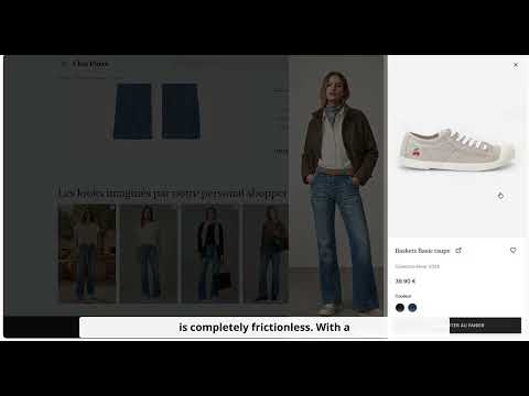 Personal shopper widget - demo 