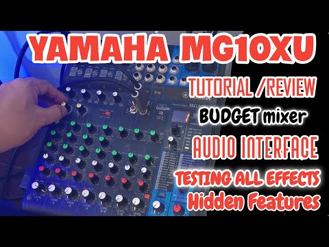 Budget Mixer with Audio Interface  yamaha MG10XU review