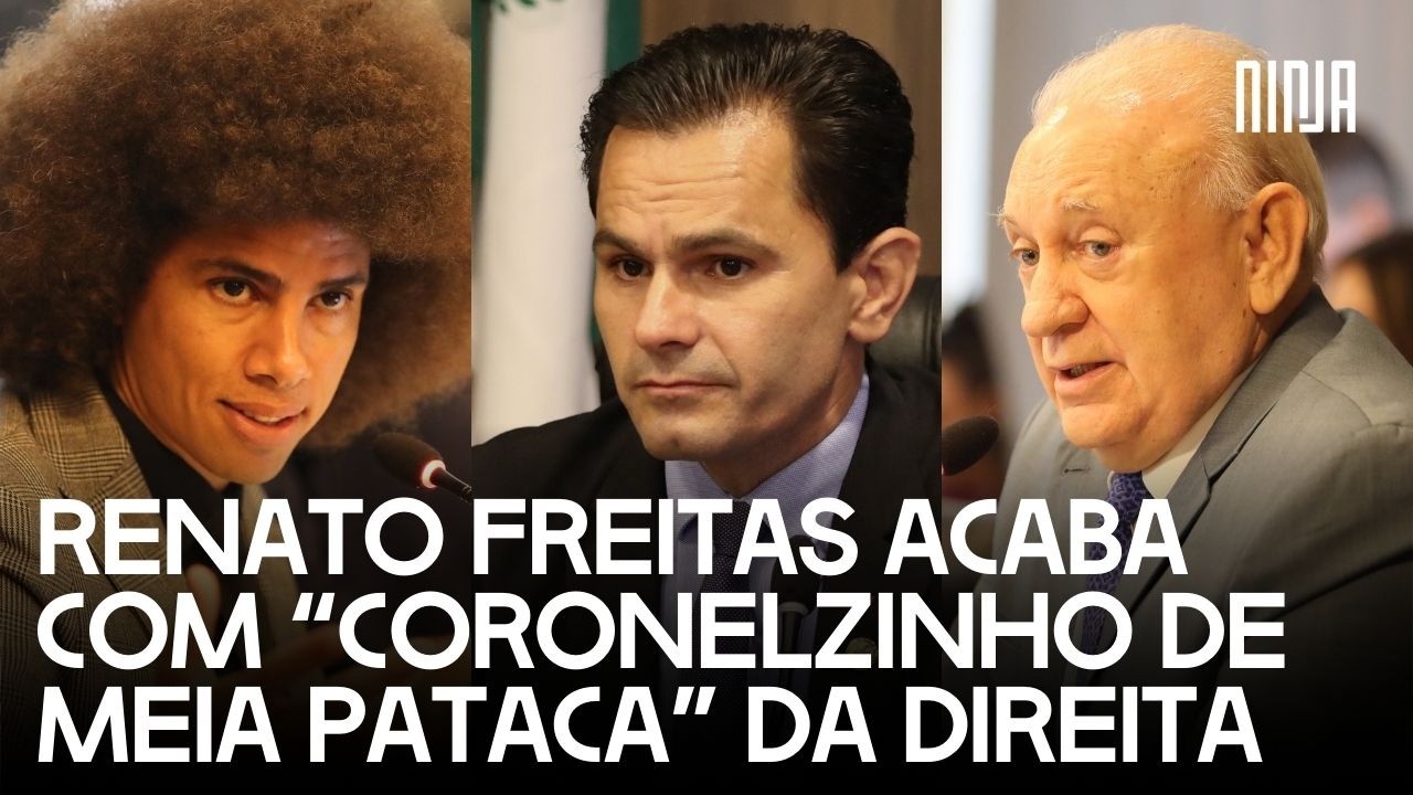 🔥Renato Freitas não aceita desrespeito e enfrenta "coronelzinho" da direita na CCJ do Paraná🔥