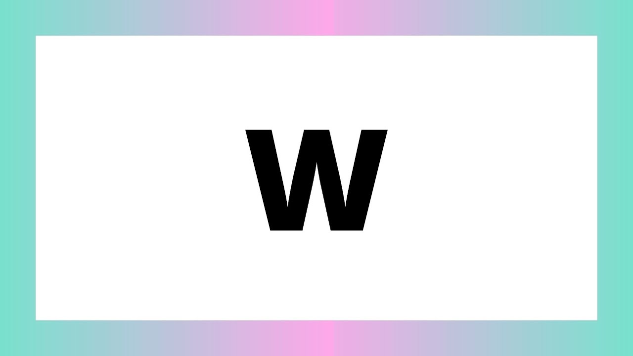 Cuvinte în englez? care încep cu litera W