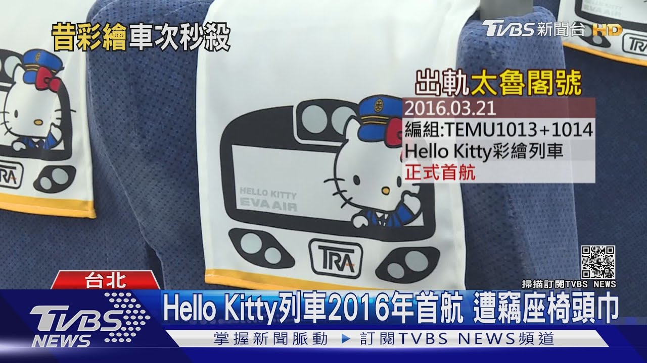 旅客最愛搭!408車次前身「Hello Kitty彩繪列車」 開賣1分鐘完售
