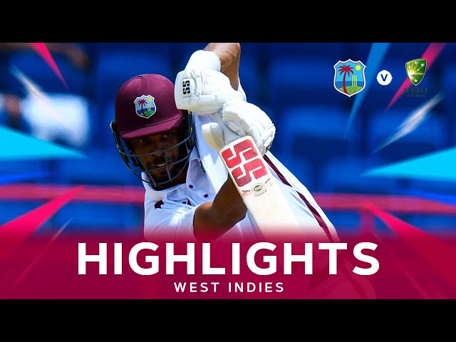 Highlights | West Indies v Australia | 2nd Test Day 4
