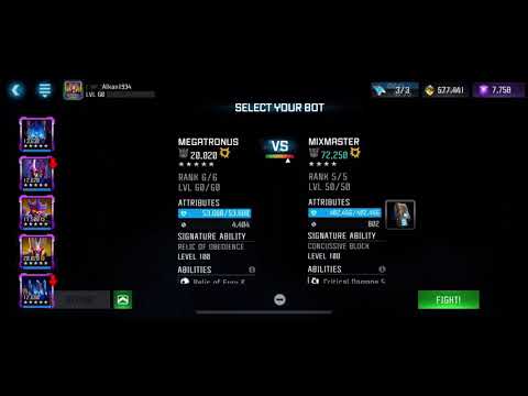 Transformers Forged to Fight MAXED Rank 6 megatronus gameplay (kinda game breaking😂)