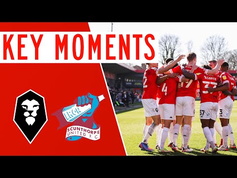 KEY MOMENTS | Salford City 5-1 Scunthorpe United