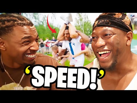 Zias & B Lou React To IShowSpeed 3 Countries In 3 Days... **Hilarious**