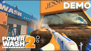НОВЫЙ СИМУЛЯТОР МОЙКИ ВЫСОКОГО ДАВЛЕНИЯ! - Power Wash Simulator 2 DEMO