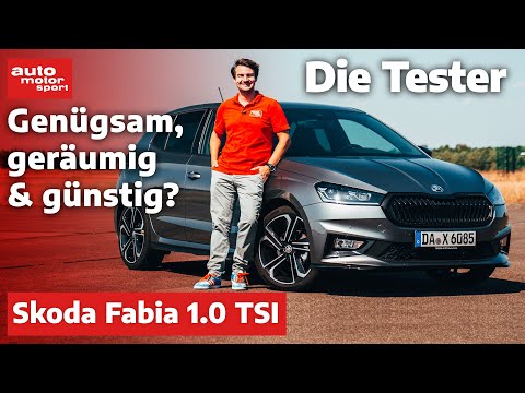 Skoda Fabia: a small all-rounder! - Test | auto motor und sport