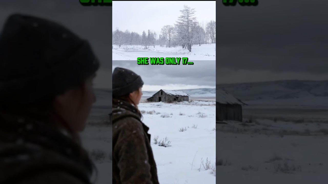 She Built Walls of Earth and Survived Impossible Cold #extreme #survival