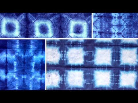 쪽빛 패턴: 일본 시보리 염색의 세계