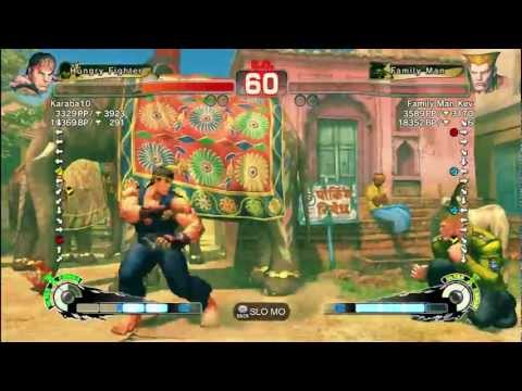 karaba 10 (Ryu) vs Family Man Kev (Guile)