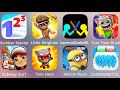 Bowmasters,Subway Surf,Minion Rush,Little Singham,Number Master,Tom Gold Run,Count Master 3D